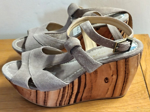 Miss sixty suede grey clogs - miss,