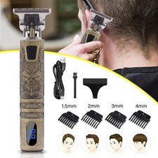 Professional Mens Hair Clippers Shaver Trimmers Machine Cordless Beard Electric