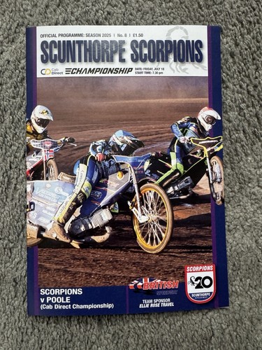 Scunthorpe scorpions poole - vs,