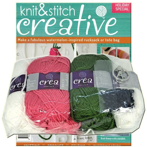 Knit and stitch - and, watermelon