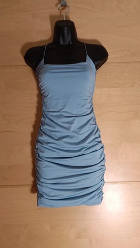 Polly ruched mini dress - oh,