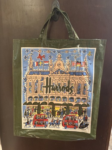 Harrods reusable shopping bag - reusable,