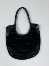 BILLY BAG Black Stripe Patent