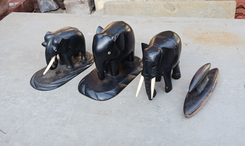 Three vintage elephant - three,