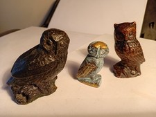 A Collection Of Three Owl