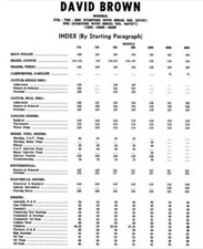 David Brown 770 880 780 990