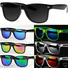 Sunglasses Unisex Mens Womens Classic Square Mirror Shades Vintage Retro UV400