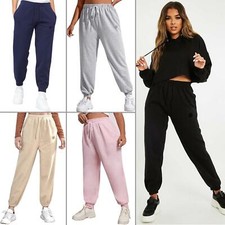 Enzo Womens Oversized Joggers