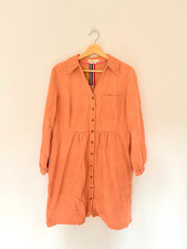 Boden Dress Size 14 Pink Peach