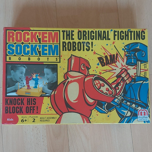 Mattel rock sock em - rock, 'em