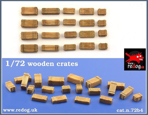 Redog boxes and crates - 1/72,