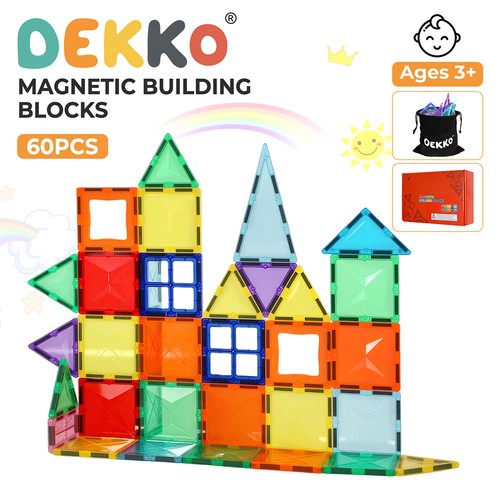 Dekko 60pc magnetic building - magnetic,