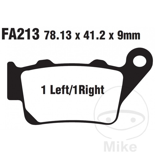 Ebc sintered brake - pads, hh