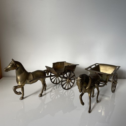 Vintage brass horse - 2, &