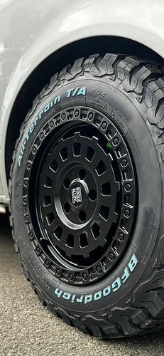 5x120 satin black vw - 17",