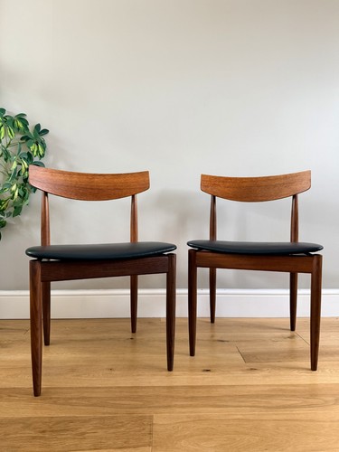 Mid century teak dining chairs - mid-century,