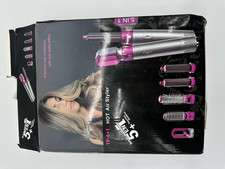 5-in-1 Hot Air Styler Hair Dryer Brush Set – Curling, Straightening & Volumising