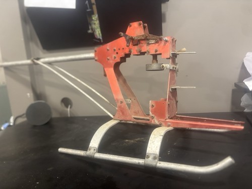 Vintage helicopter chassis - vintage,
