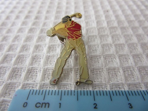 Golf swing pin badge - swing,