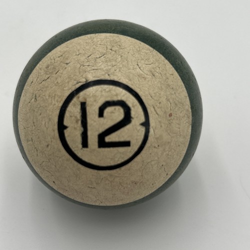 Vintage antique clay billiard - vintage,