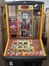 BIG BANK THEORY FRUIT  MACHINE £100 jackpot  Can Deliver Note Recycler,
