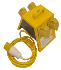 4 Way Splitter 110 Volt 32 Amp