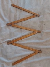 wooden folding survey ruler