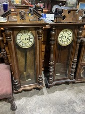 Pair Of Victorian Walnut Cased