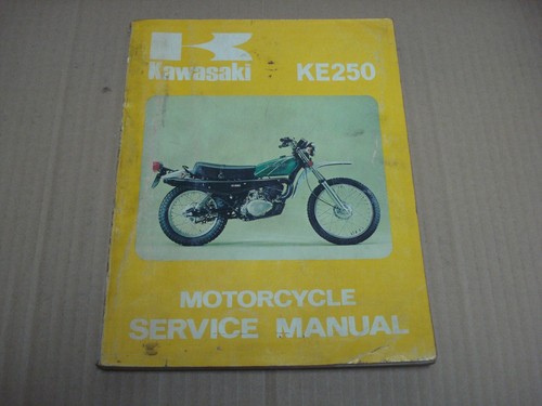 1976 kawasaki ke250 motorcycle - kawasaki,