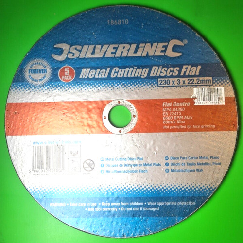 Silverline metal cutting discs - silverline,