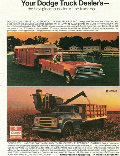 1975 print dodge - print, of