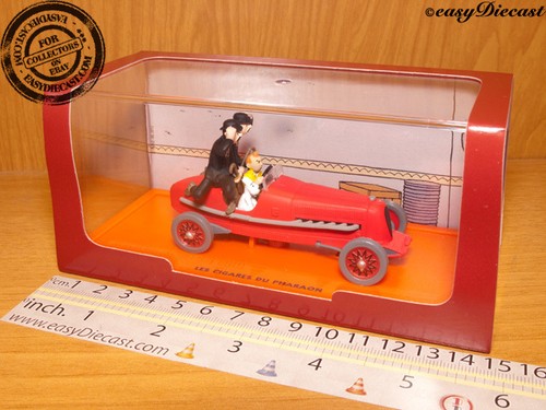 Red racing car tintin - car,