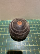 Vintage Lignum Vitae Bowling Ball For Turning of Crafting ?