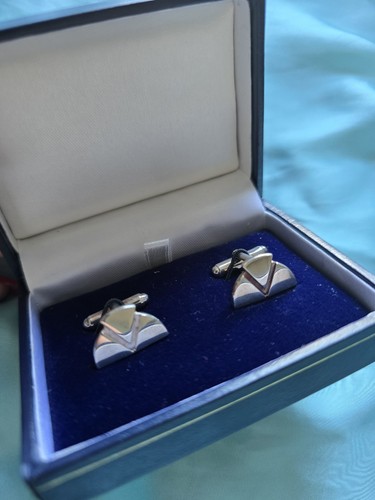 Sterling silver 925 cufflinks - sterling,
