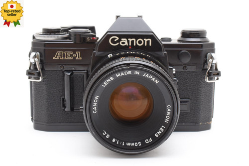 Near mint canon 1 black - canon, ae-1