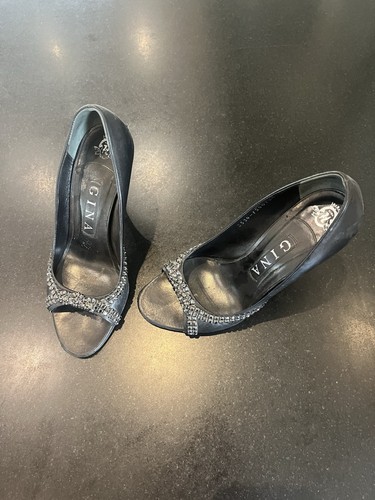 Diamonte gina black leather - diamonte,