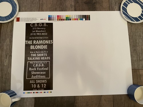 The ramones blondie promo - ramones, /