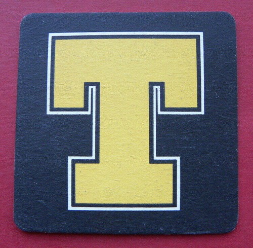 Tennents beer mat - tennents,