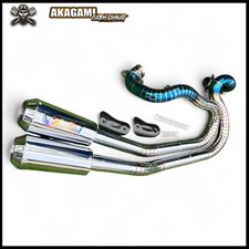 2 Into 2 Exhaust Fit For