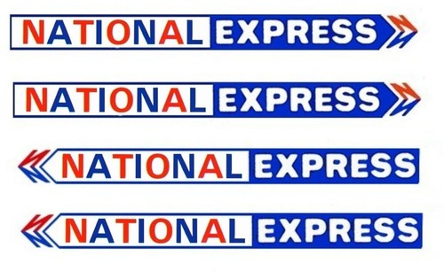 Model bus waterslide transfers - bus,