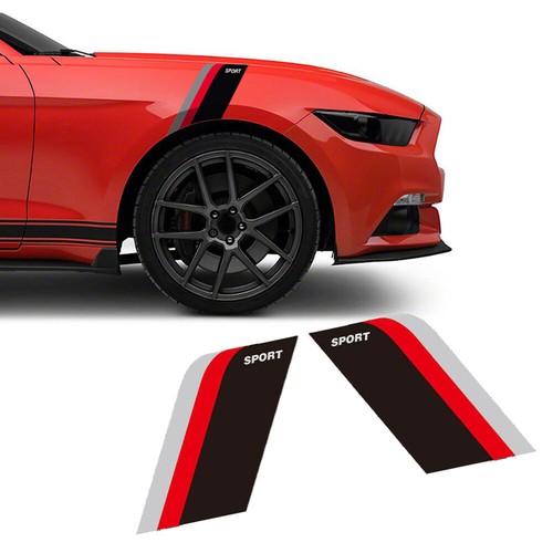 Sport car sticker side door - 2x,