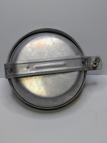Vintage aluminum camping cook - aluminum,