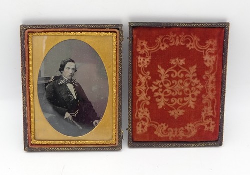 Antique victorian ambrotype - antique,
