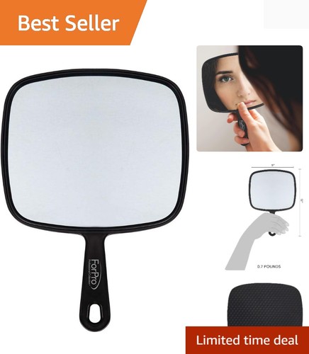 Lightweight handheld mirror - lightweight, 9"