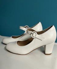 NEW 60s Style Baby Doll White
