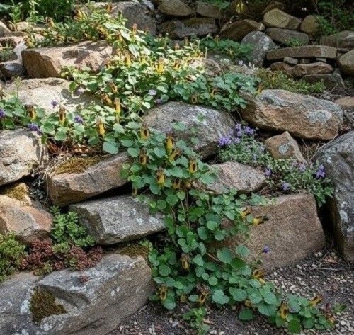 Fuchsia procumbens creeping - fuchsia,
