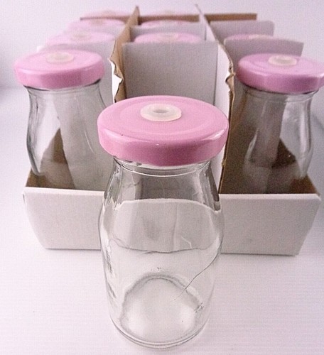 200ml glass milk - 200ml, bottles