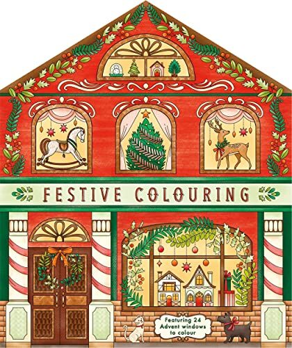 Festive colouring mindful - festive,