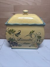 NONNI'S BISCOTTI  COOKIE JAR
