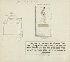In The Style Of Thomas Fisher - Pen & Ink Drawing - Wilmington Church Kent